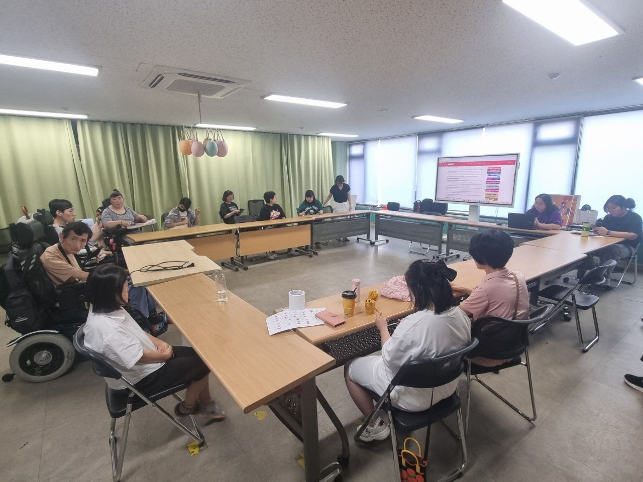 8월 수업 사진
