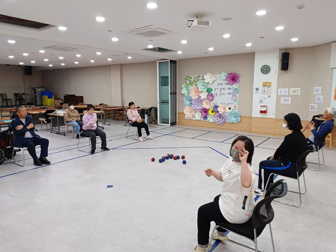 2024년 4월 22일(월) 보치아 수업