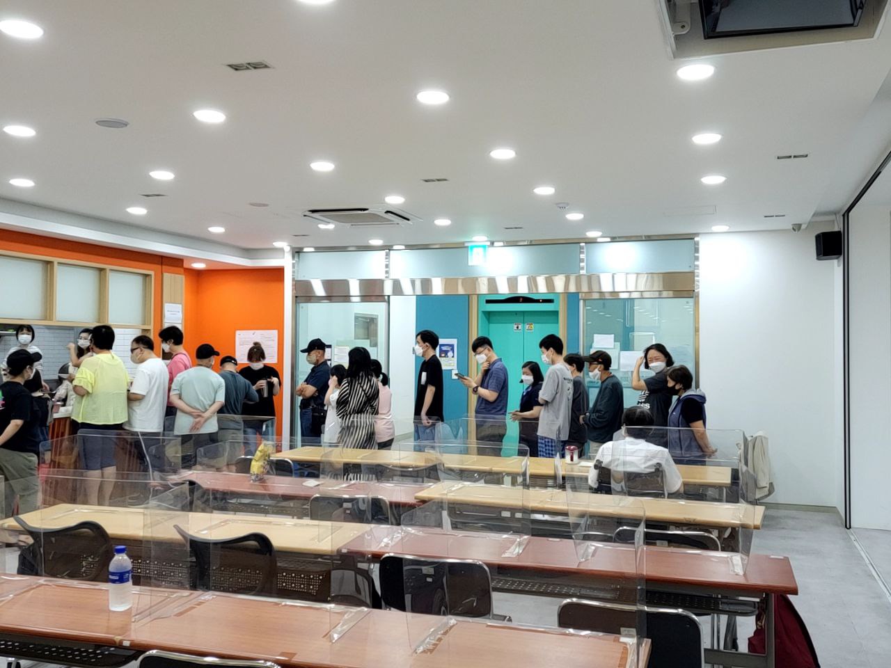 2022/07/15(금) - 점심식사(쫄면, 동그랑땡...)
