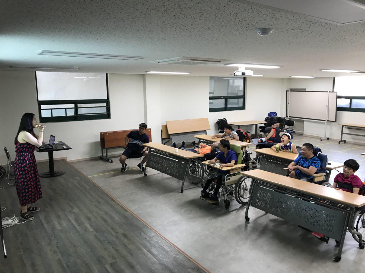 2018년 8월 3일 - 사회수업 사진