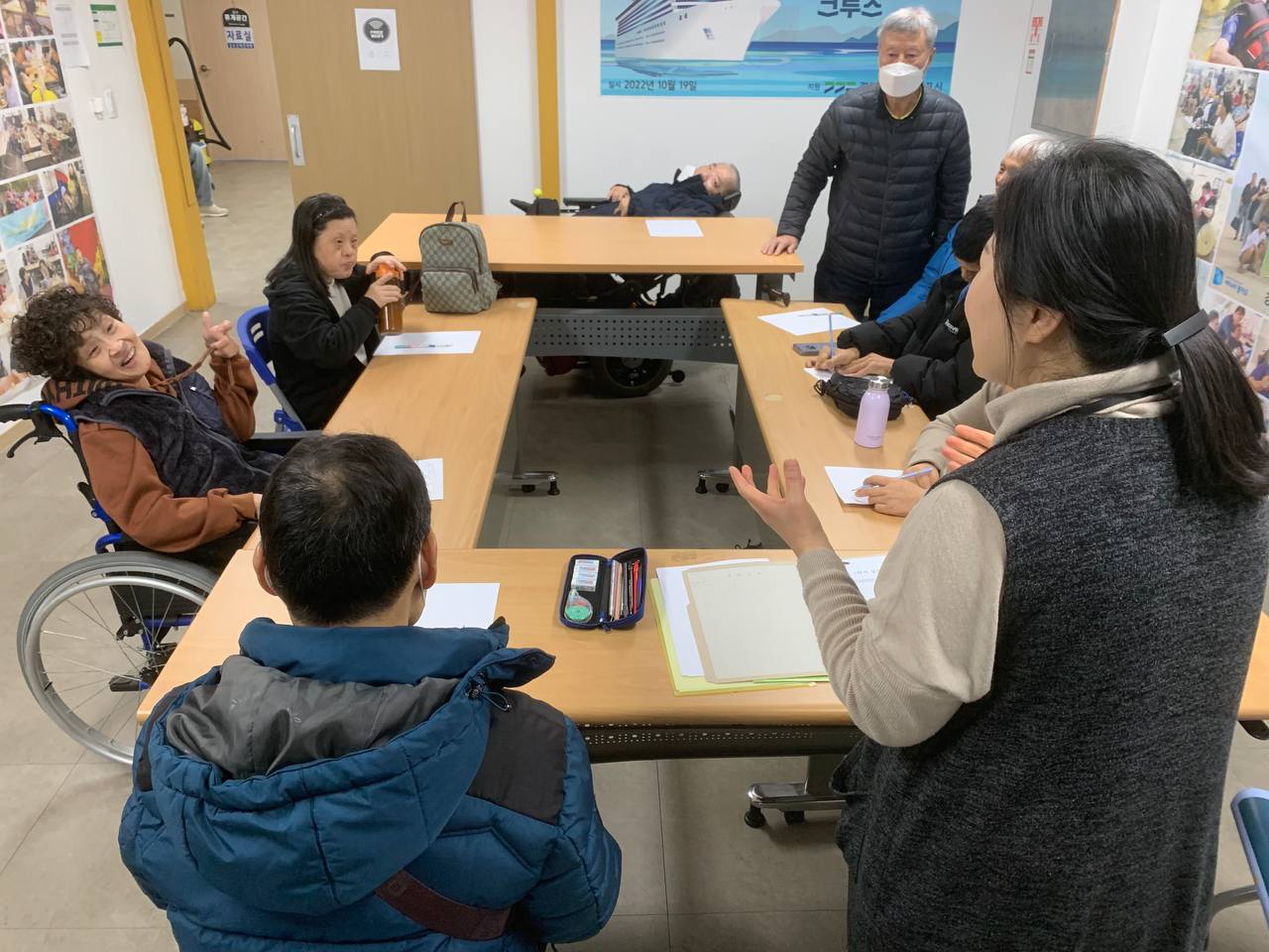 2025년 2월 14일(금) 문해국어 수업사진