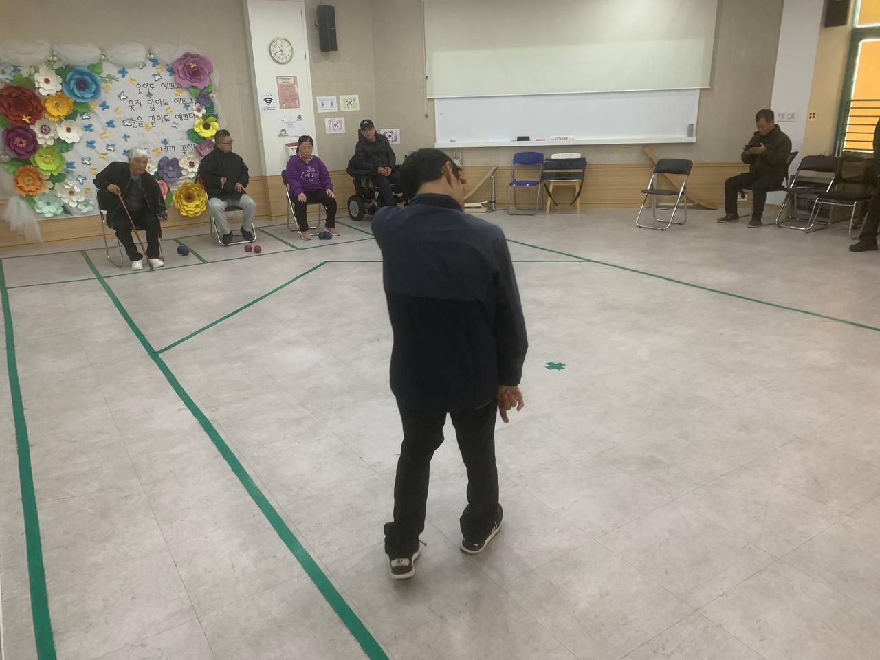 2025년 4월 16일(수) 보치아 자조모임 수업사진