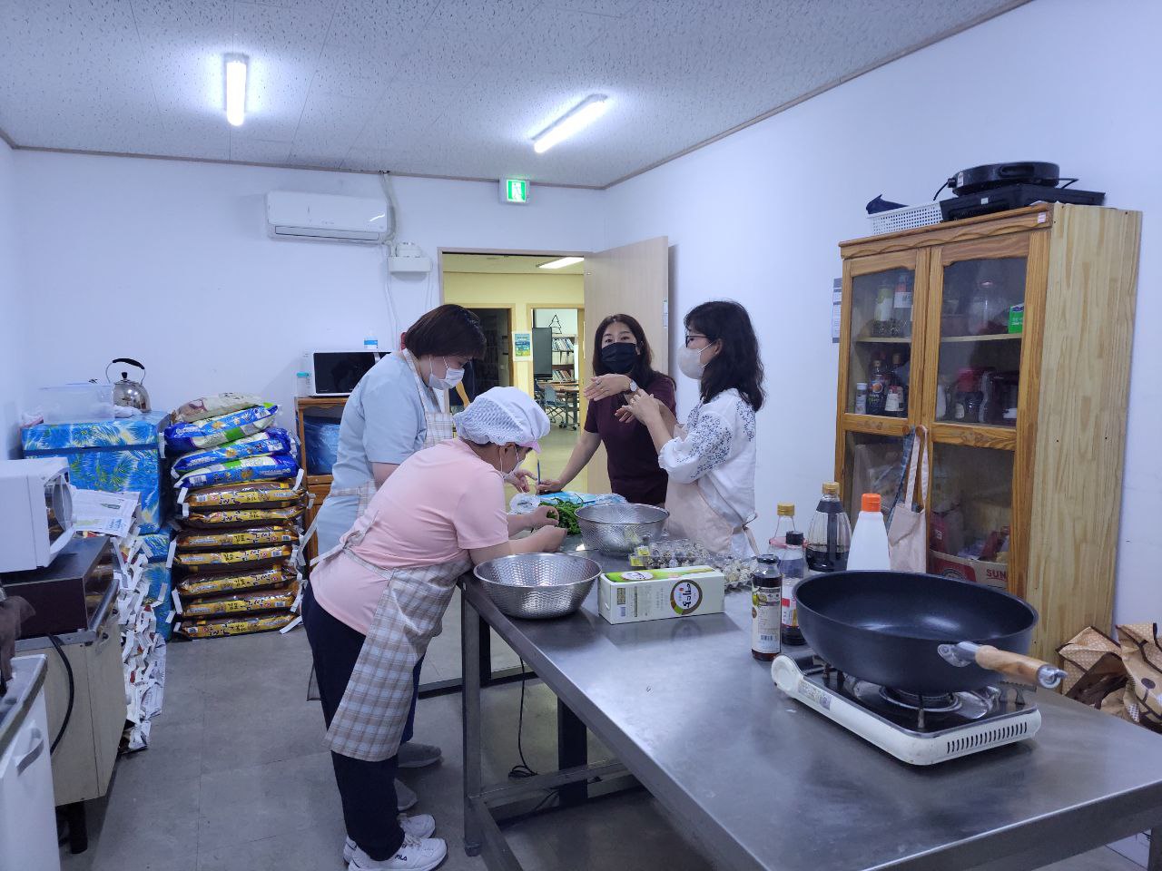 2022/06/29(수) - 요리수업(꽈리고추메추리알조림)