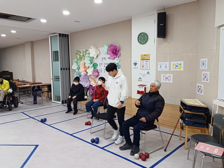 2024년 3월 18일(월) 보치아 수업 사진