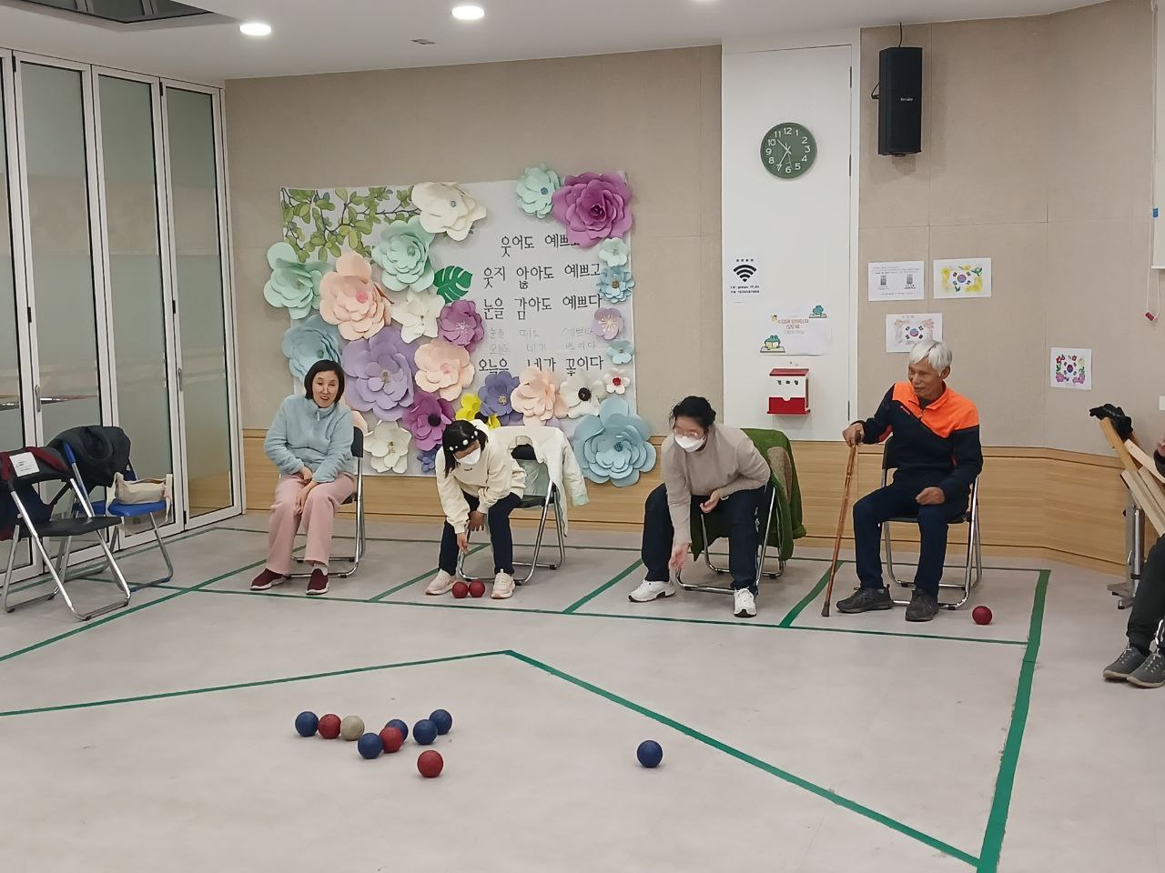 2024년 11월 11일(월) 보치아 수업사진