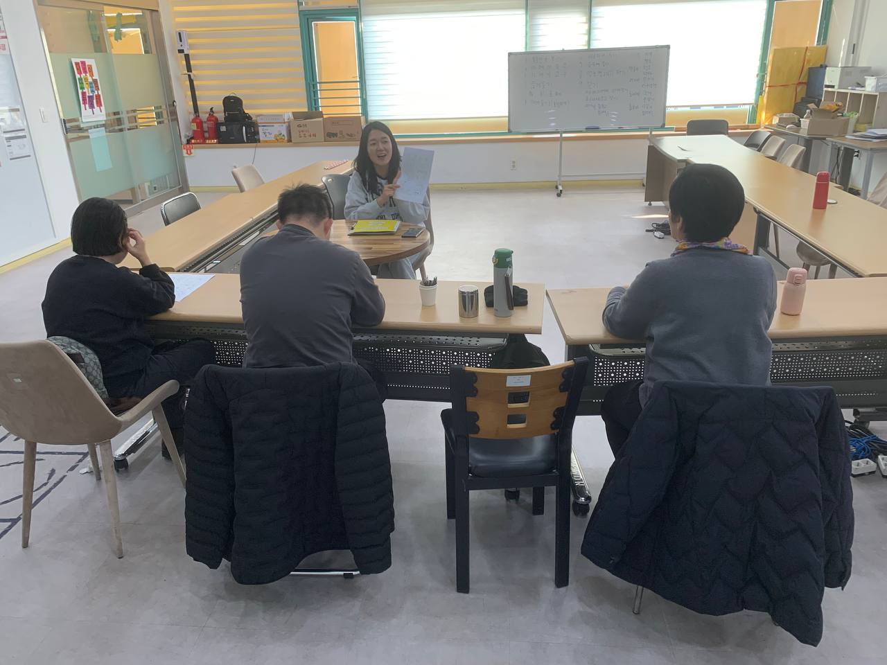 2025년 3월 11일(화) 해피투게더 문해시민사회 수업사진