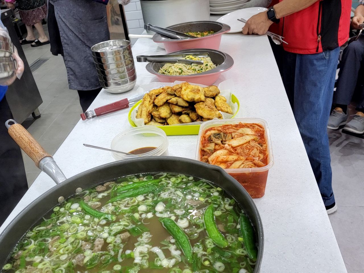 2022/09/15(목) - 점심식사(삼치구이, 소고기뭇국...)