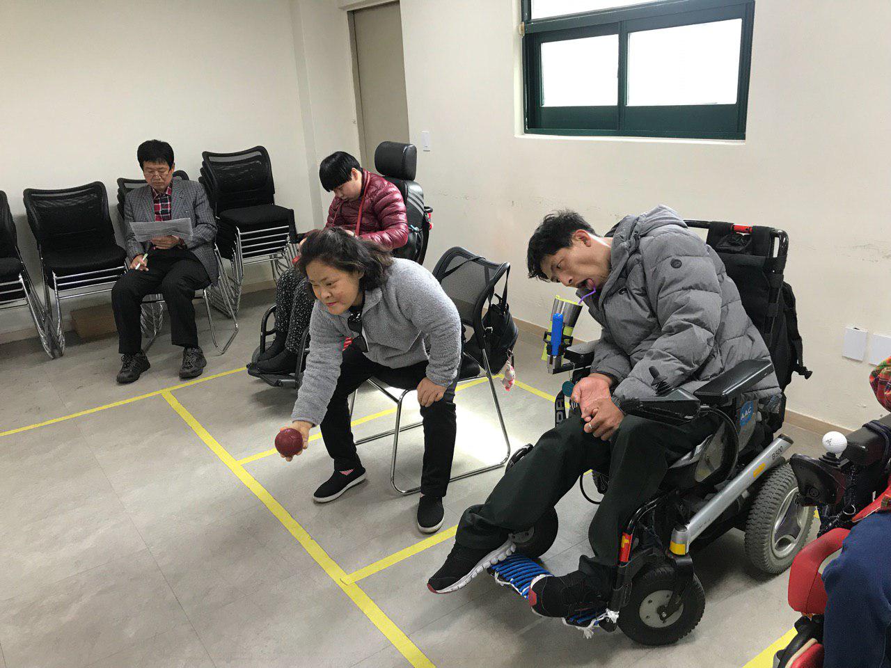 2019년 4월 15일 - 보치아수업 사진