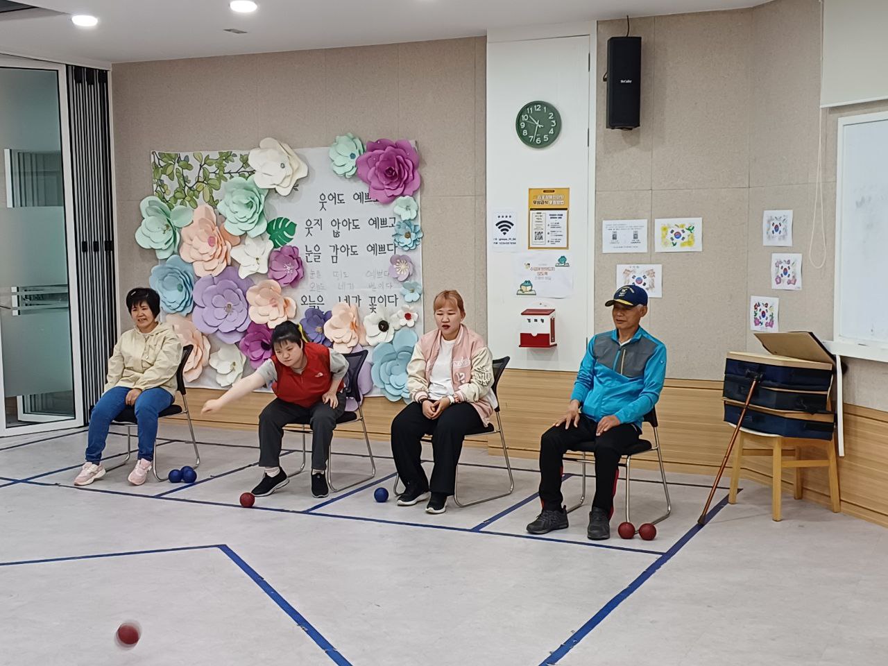 2024년 4월 29일(월) 보치아 수업
