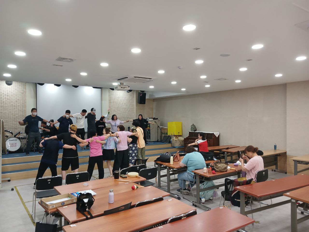 2024년 6월 18일(화) 색동 아리랑 뚜드림난타 합반 수업사진