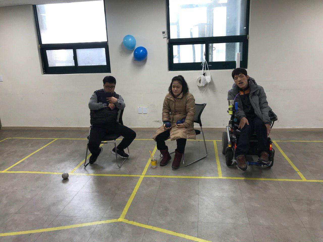 2019년 2월 18일 - 보치아수업 사진