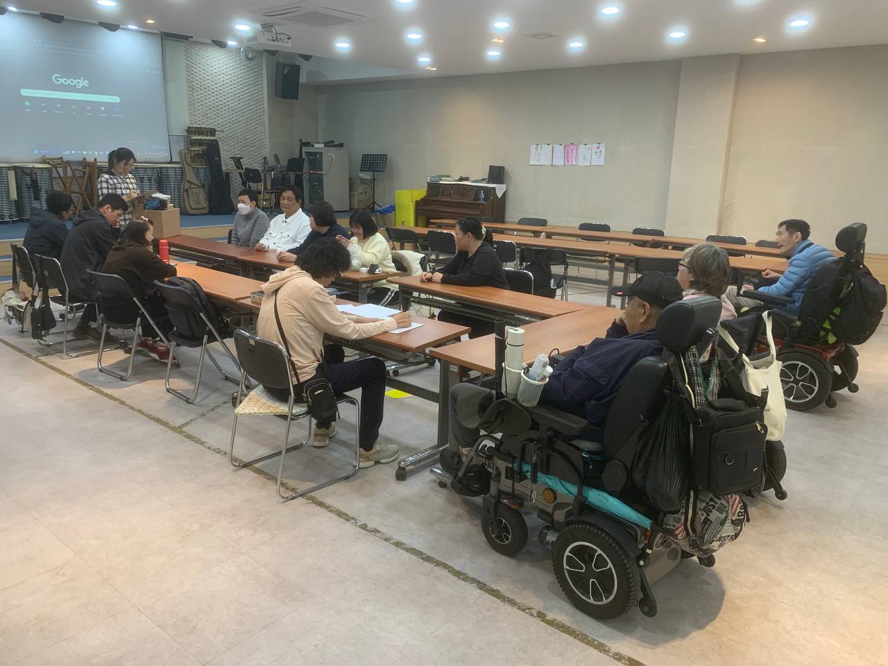 2025년 4월 25일(금) 캘리그라피 작가 수업사진