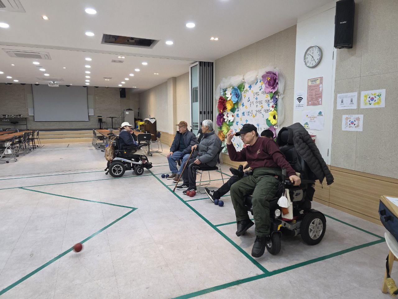 2025년 3월 5일(수) 보치아 자조모임 수업사진