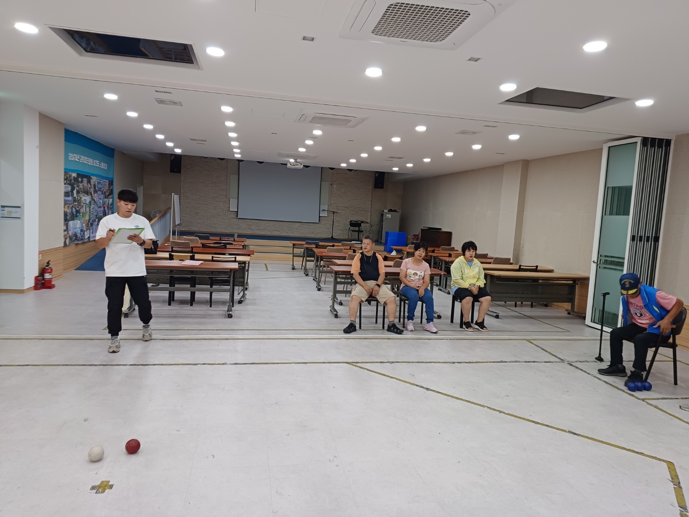 2023년 09월 25일(월) 보치아 수업사진