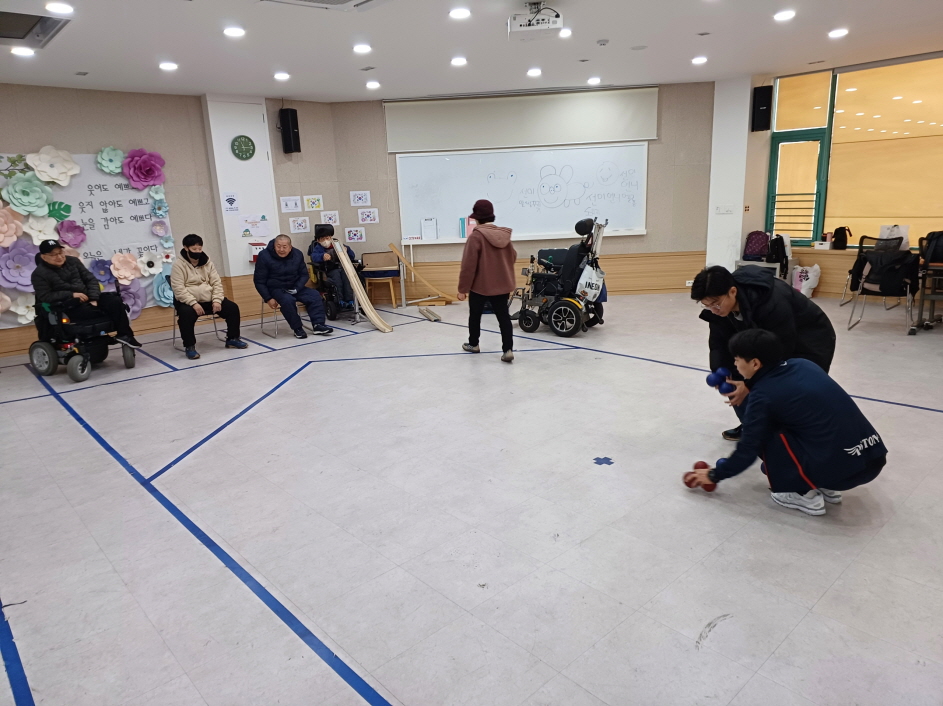 2024년 02월 29일(목) 보치아 수업 사진