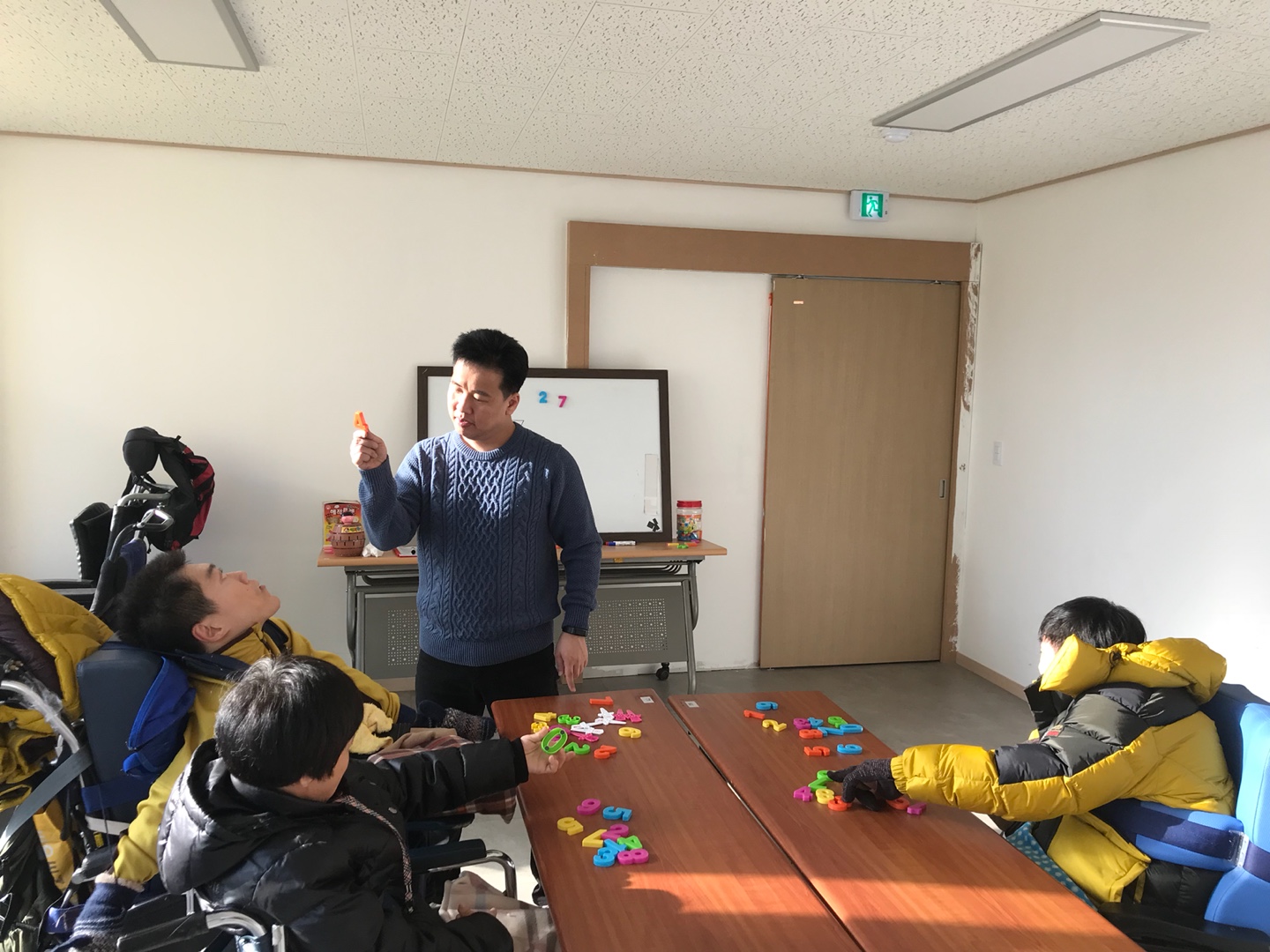 2018년 2월 6일 - 수학수업 사진