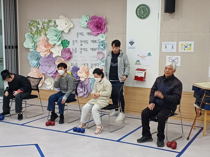 2024년 3월 11일(월) 보치아 수업 사진