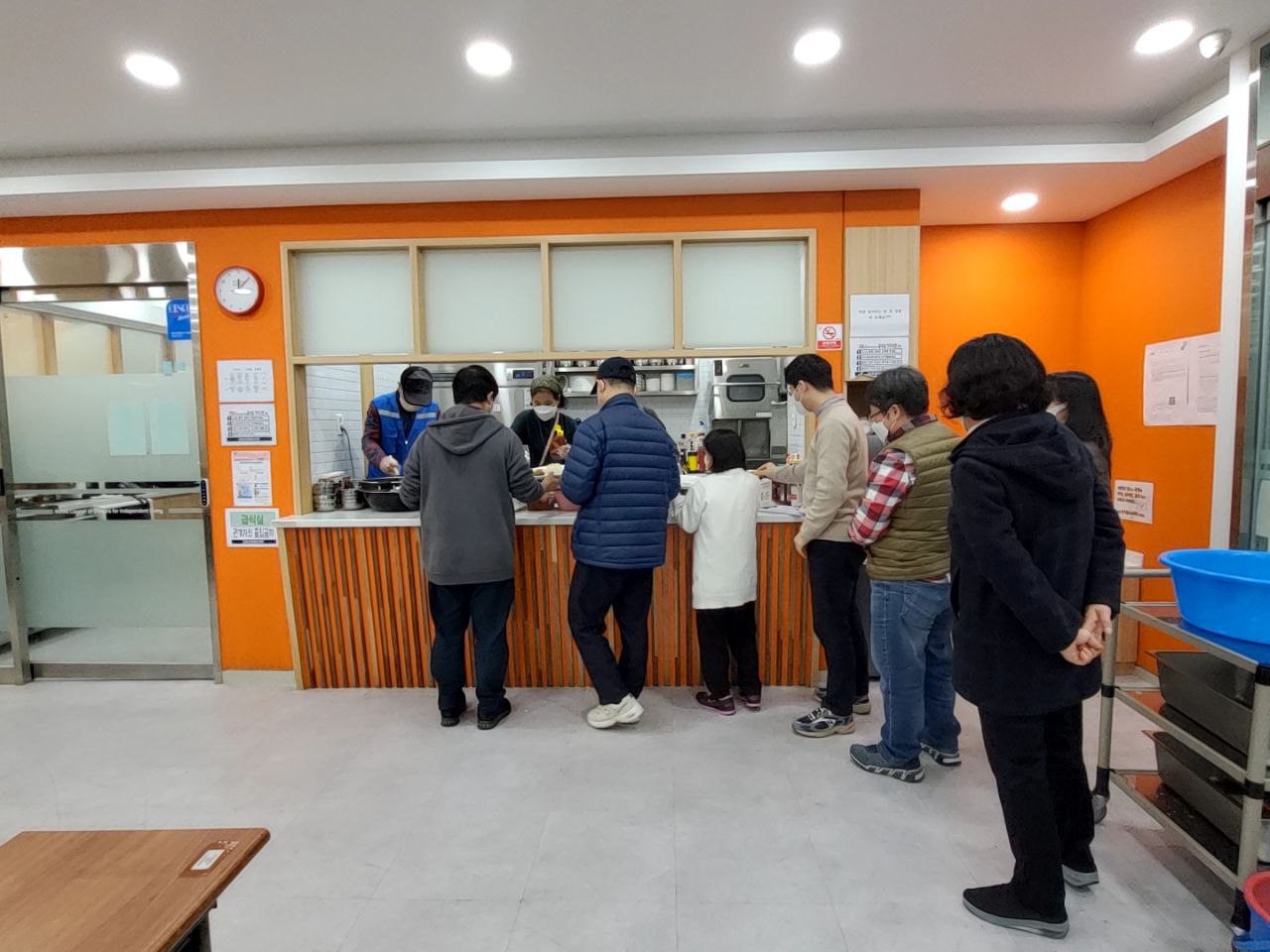 2022/11/15(화) - 점심식사(동태매운탕, 너비아니육전, 야채어묵볶음, 계란찜...)