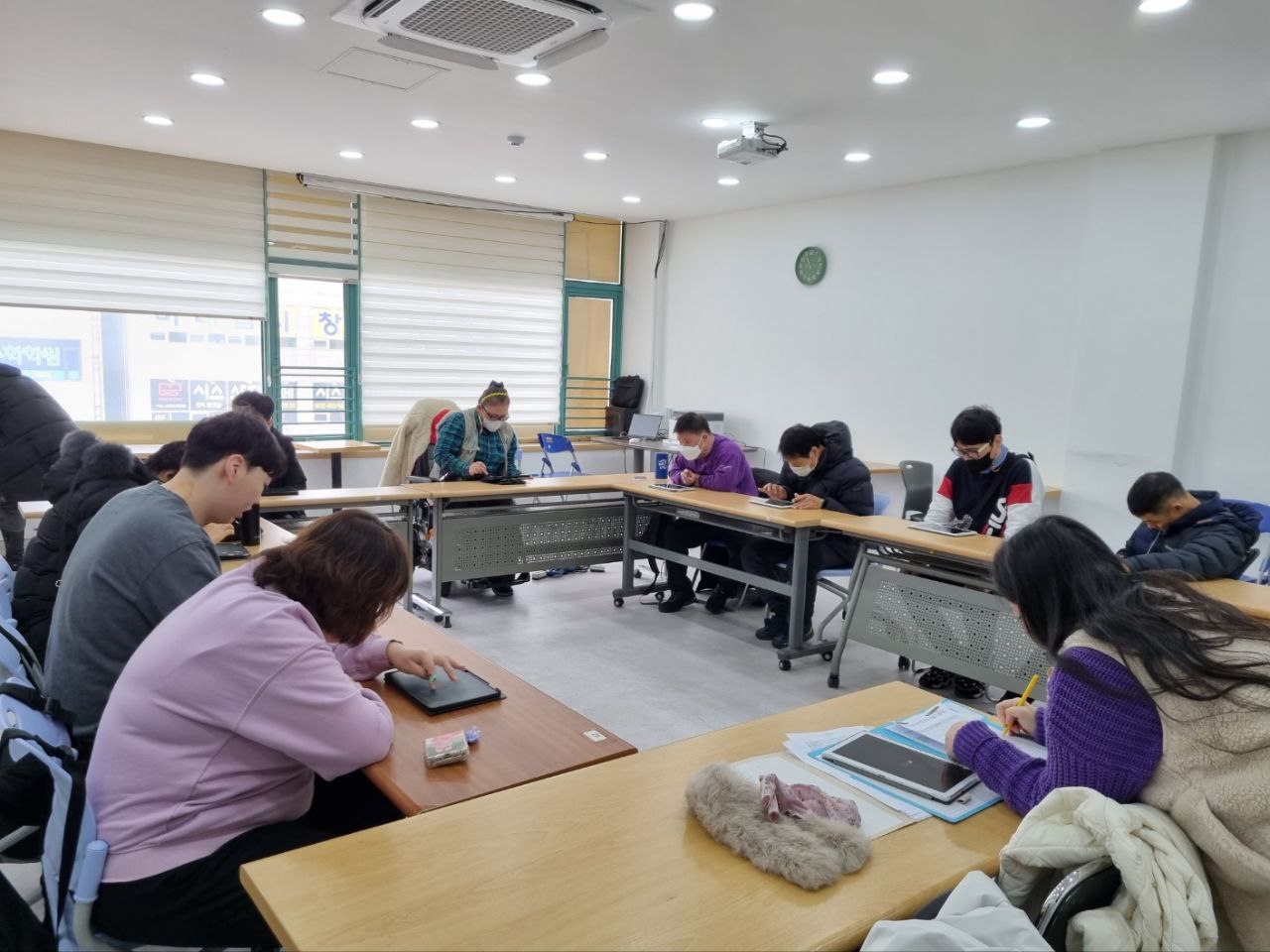 2023년 12월 18일(월) 나만의 디지털작품만들기 수업사진