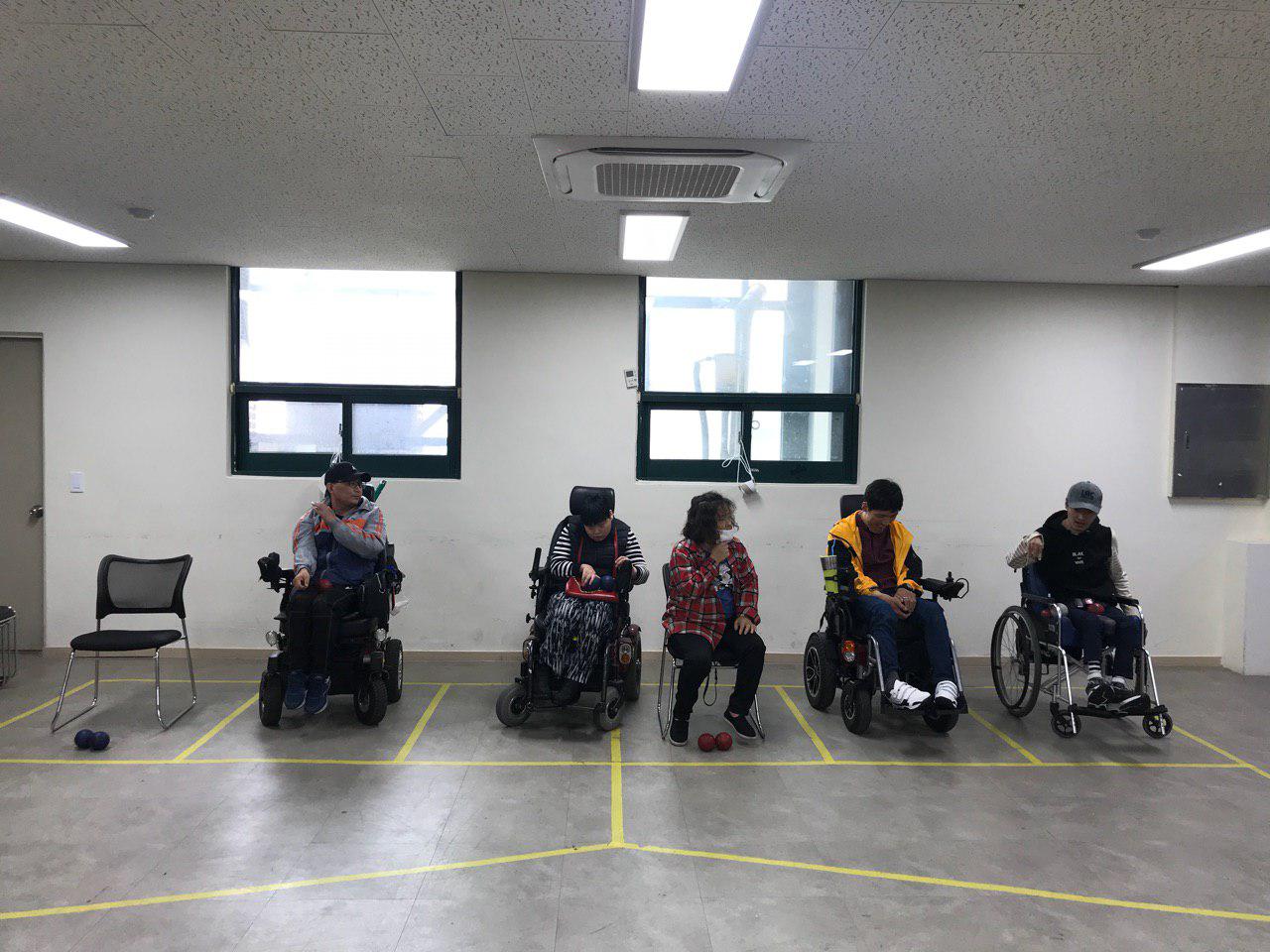 2019년 4월 29일 - 보치아수업 사진