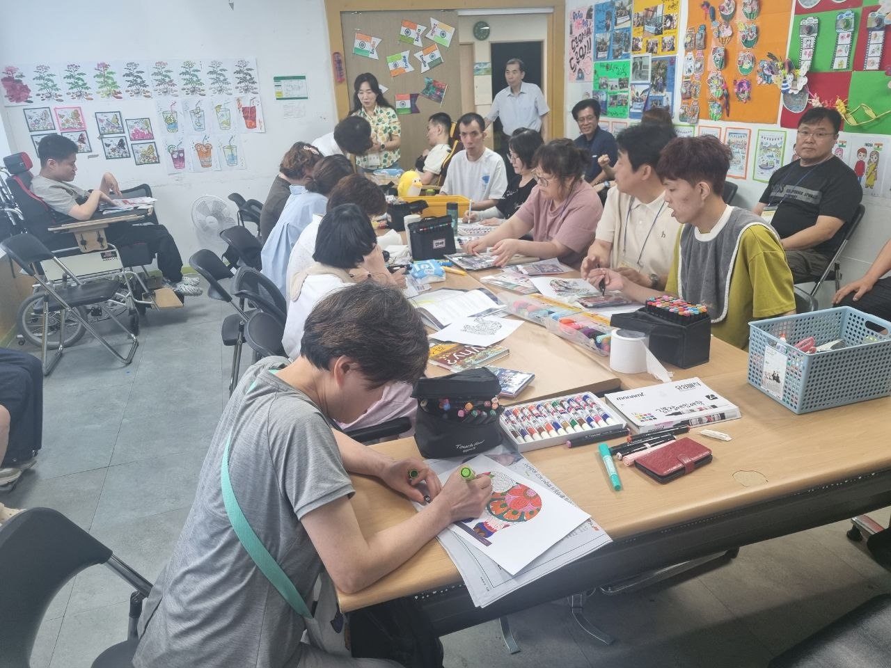 8월 수업 사진