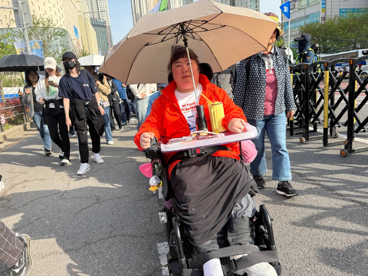 경기420 장애인차별철폐 결의대회