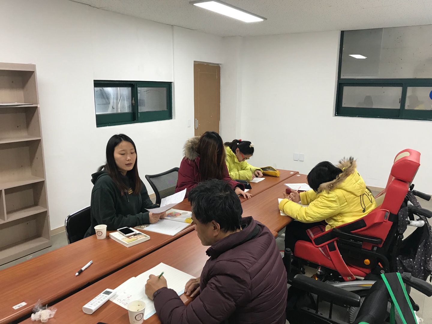 2018년 2월 19일 - 국어수업 사진