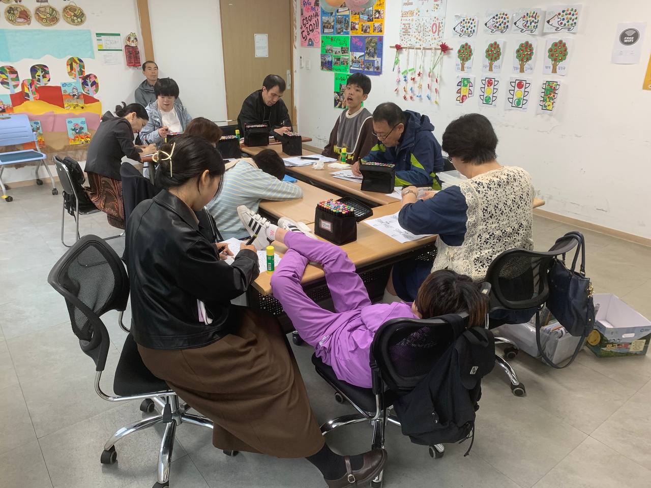 10월 22일(화) 해맑은 무지개 수업사진