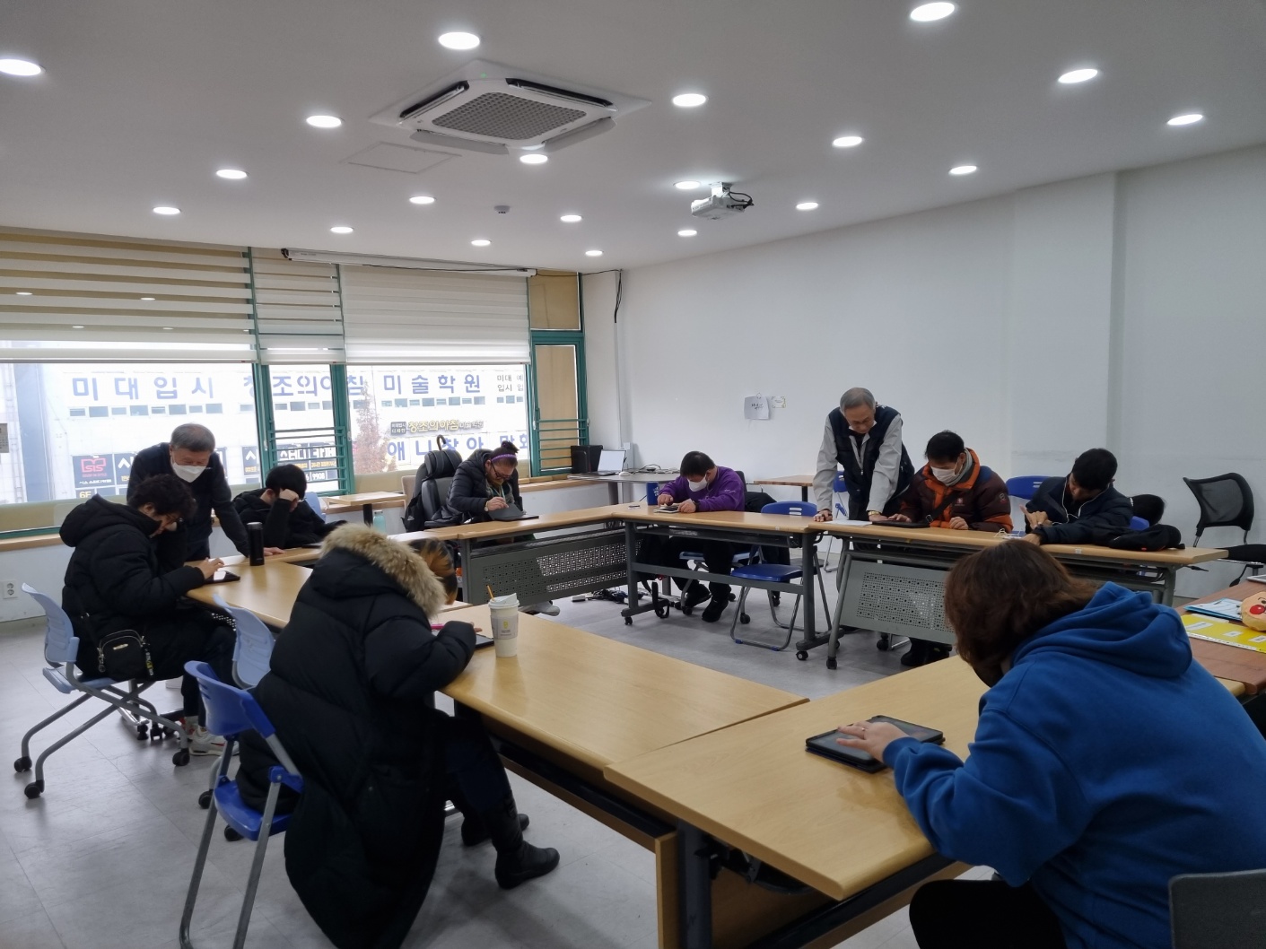 2023년 11월 27일(월) 나만의 디지털작품만들기 수업사진