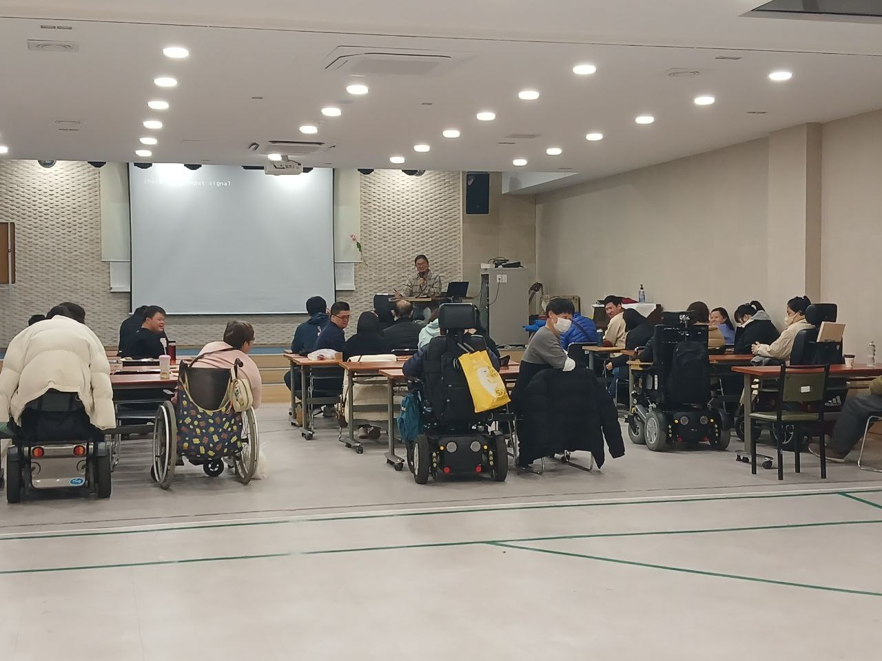 2024년 12월 5일(목) 우다다, 동물해방, 민중가요 전체 합반 수업사진