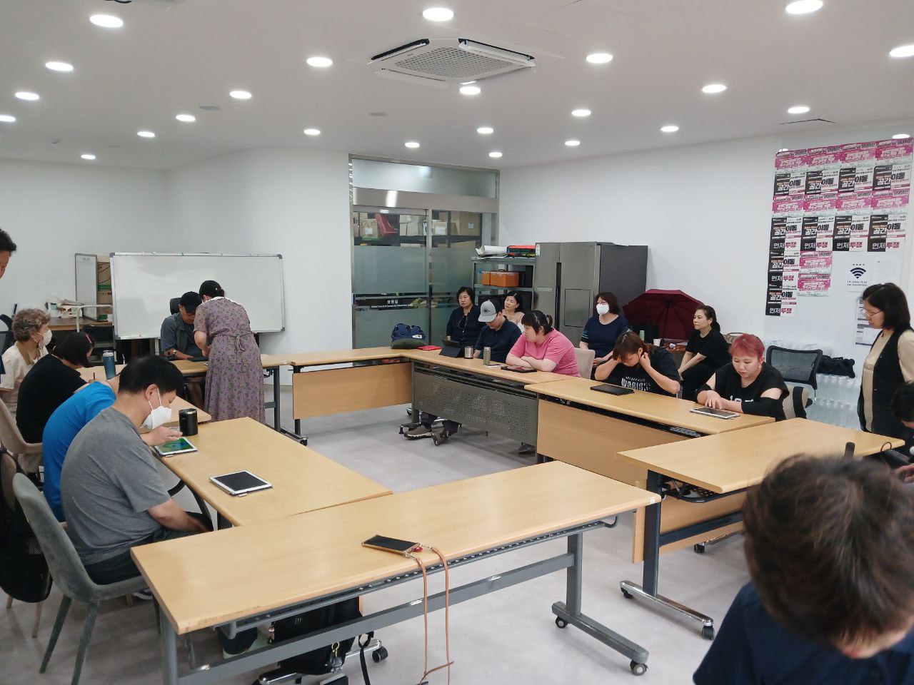 2024년 7월 8일(월) 원어로 알아보는 UN CRPD 수업사진입니다