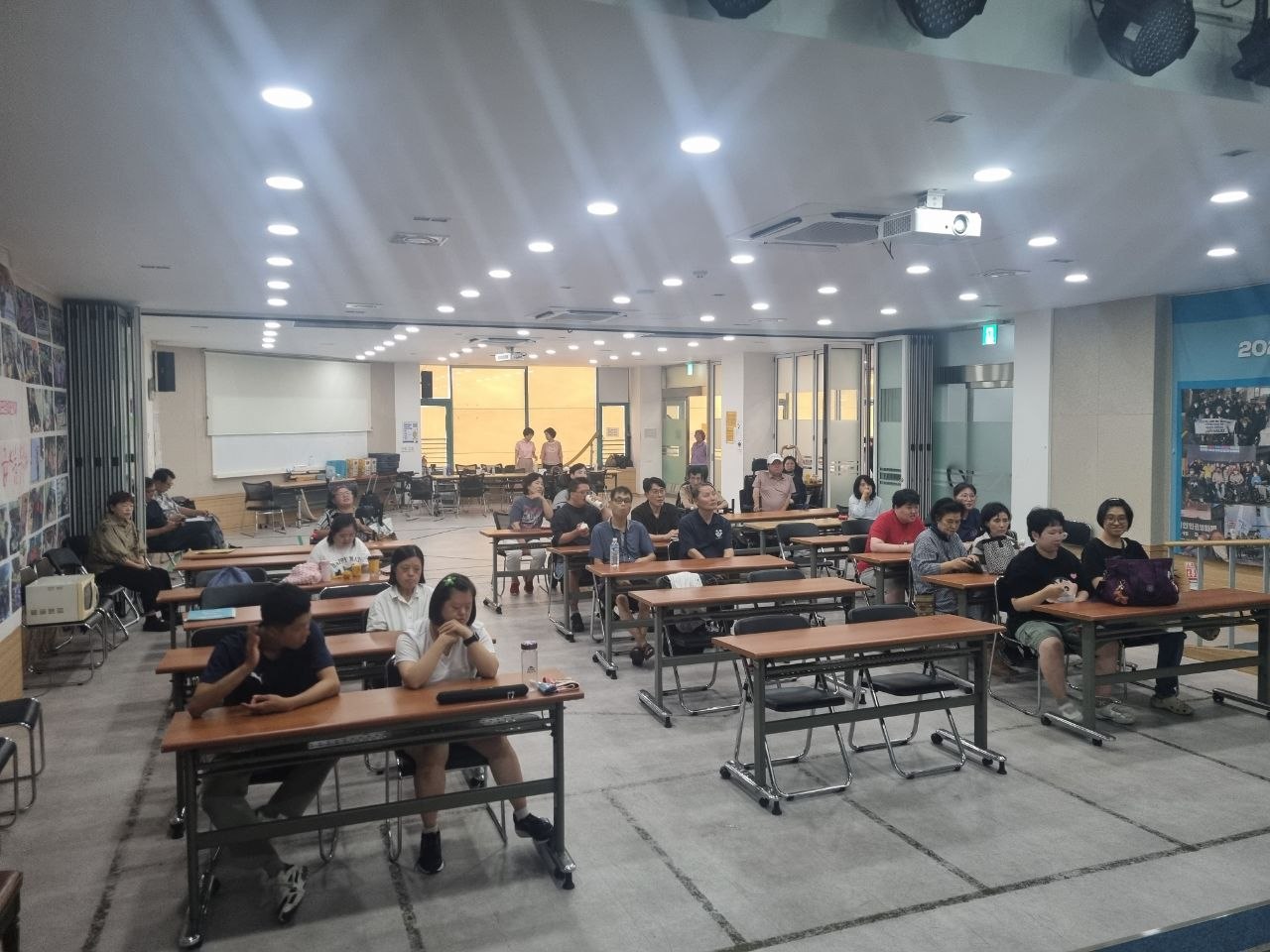 8월 수업 사진