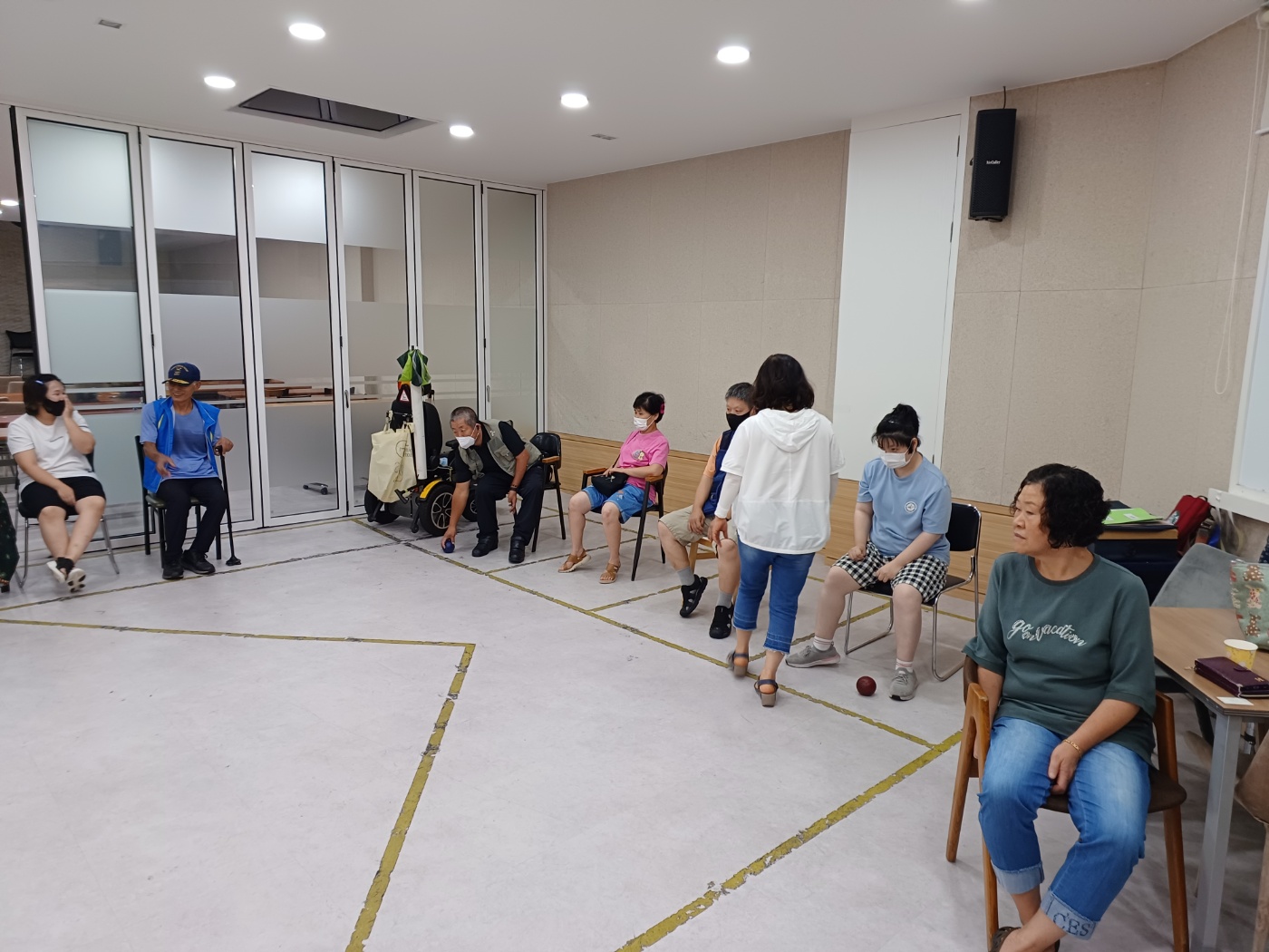 2023년 08월 28일(월) 보치아 수업사진