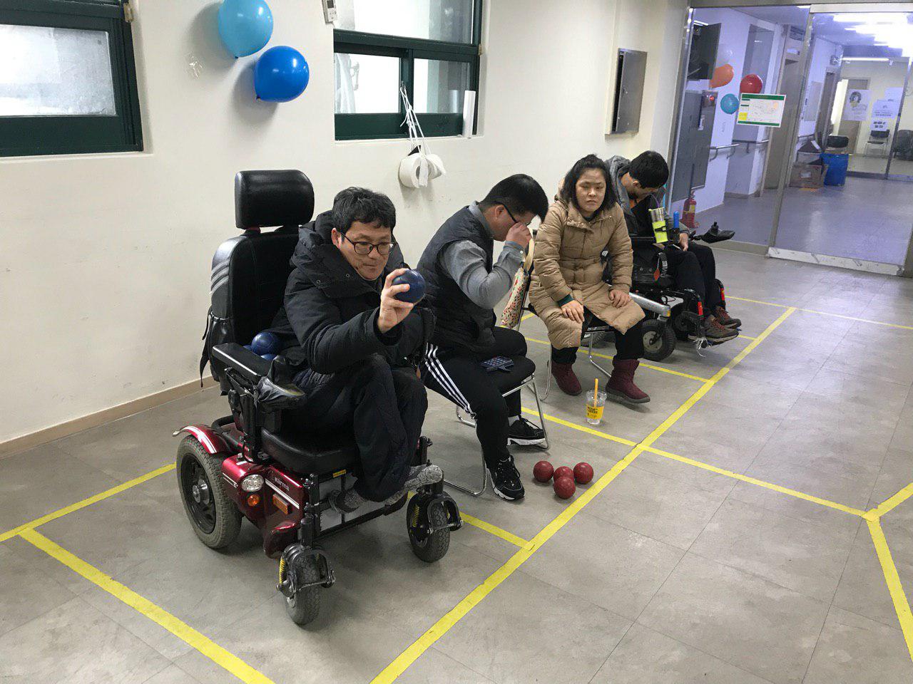 2019년 2월 18일 - 보치아수업 사진