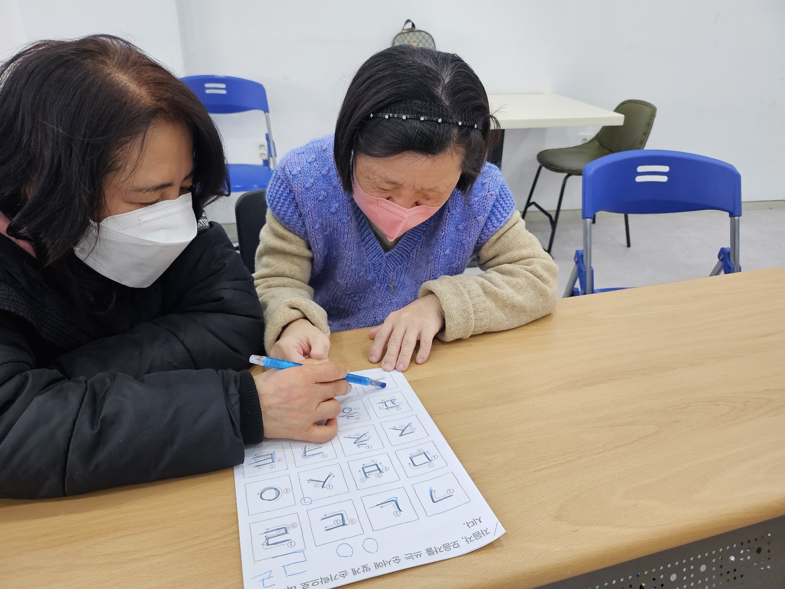 2023년 12월 26일(화) 문해국어 수업사진2