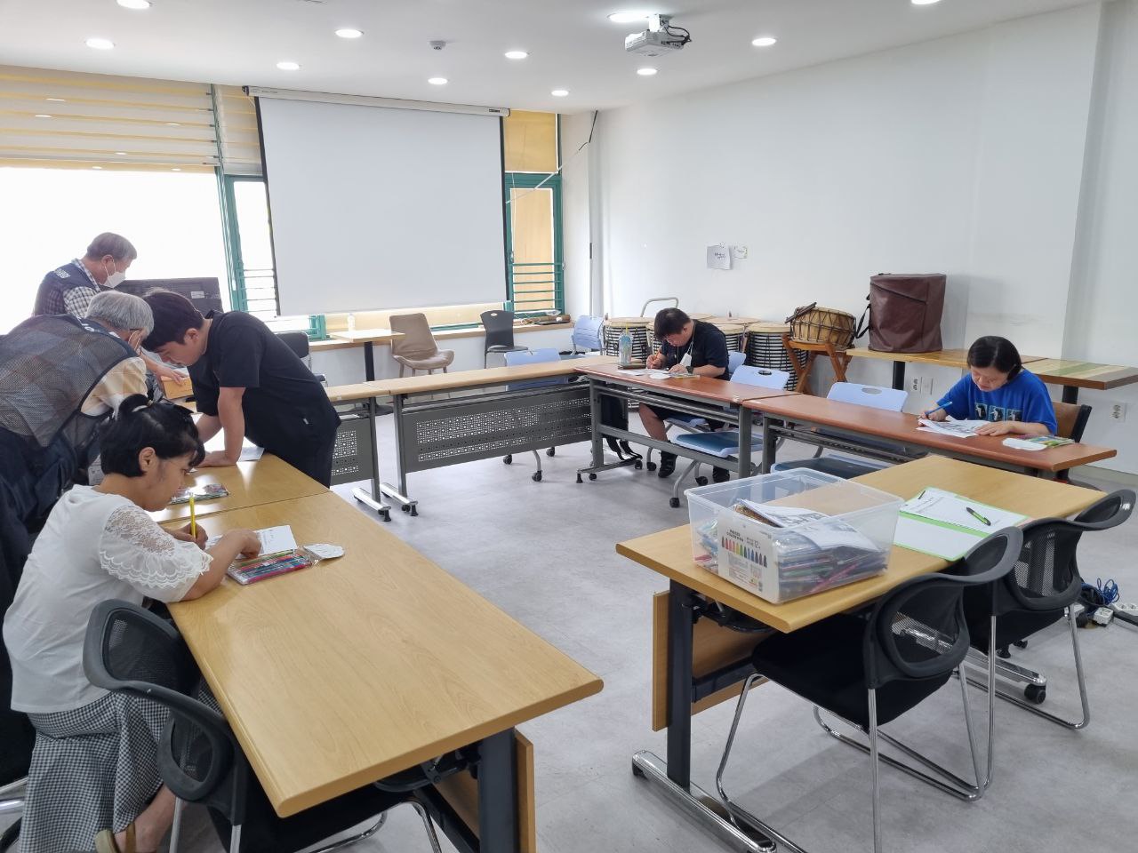 2023년 09월 12일(화) 기초국어 수업사진