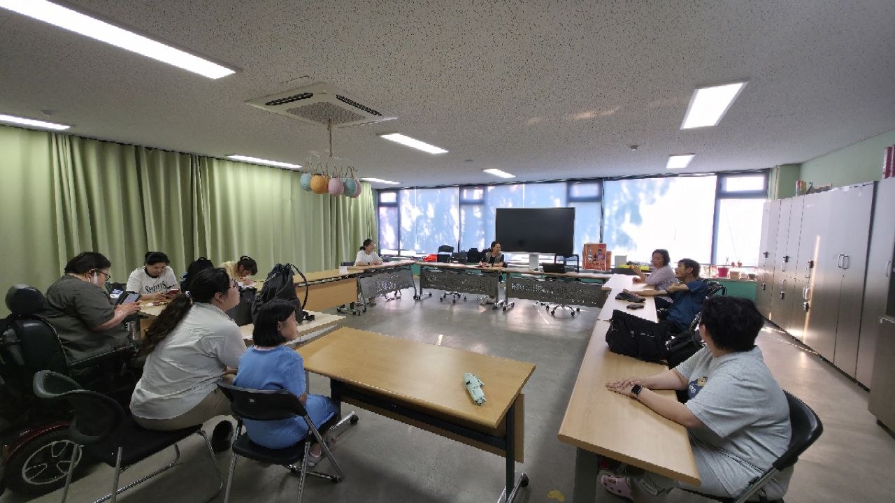 8월 수업 사진