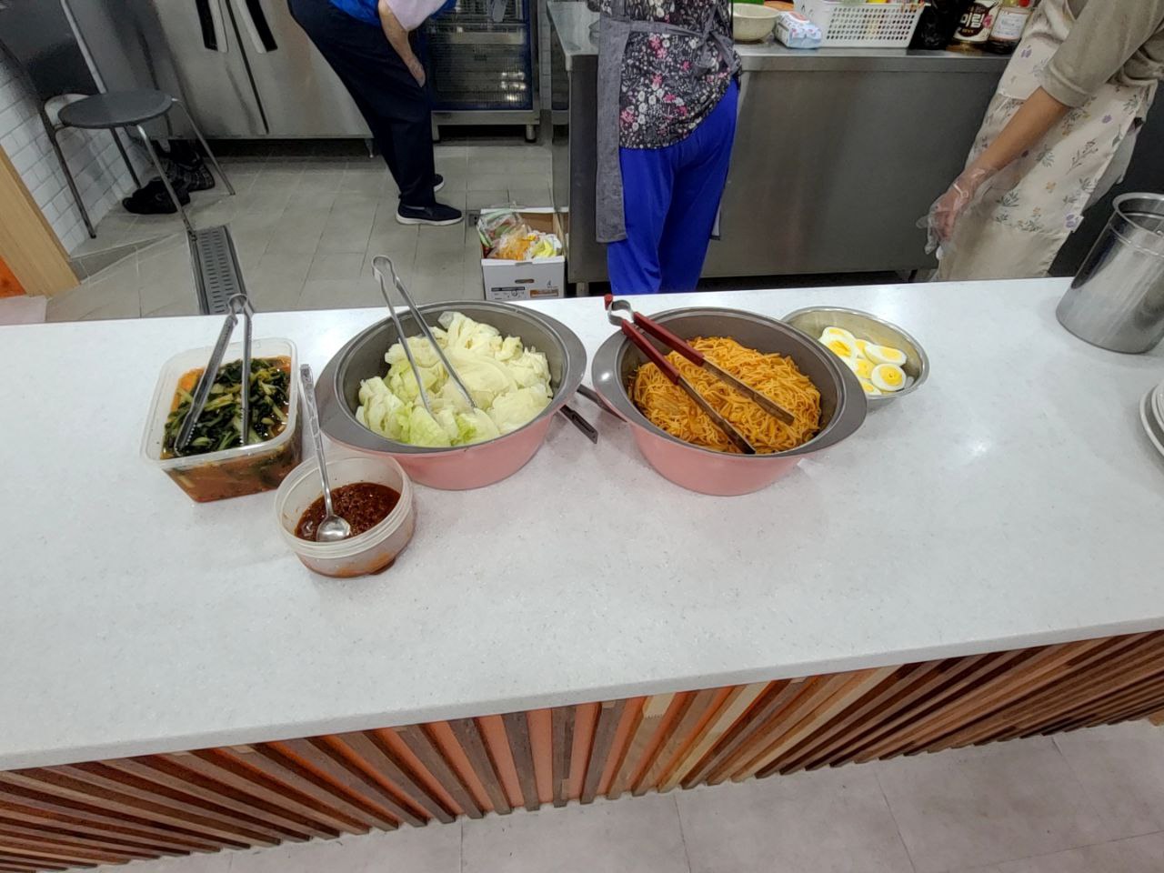 2022/07/27(수) - 점심식사(비빔국수, 불고기...)