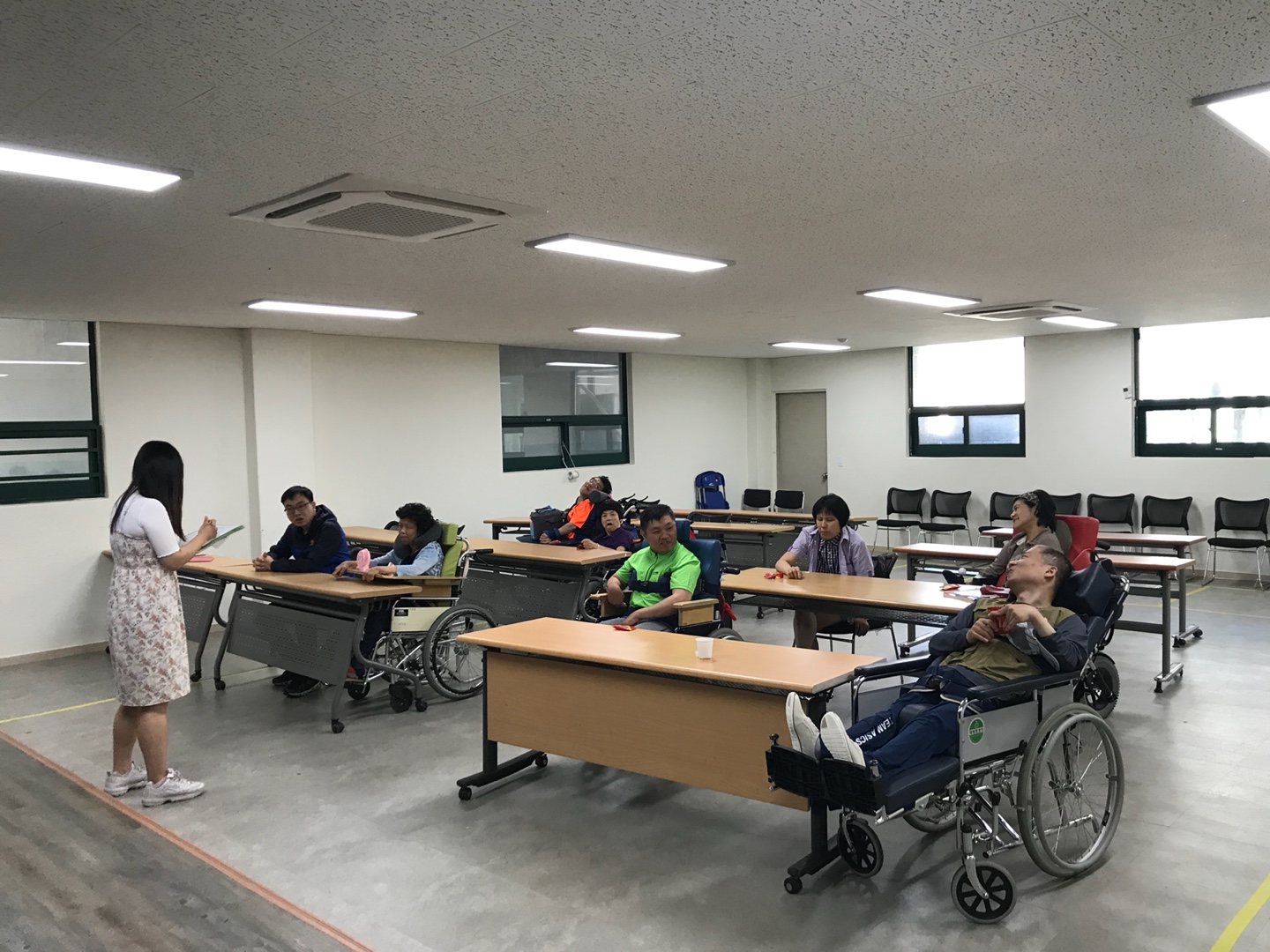 2018년 5월 28일 - 국어수업 사진