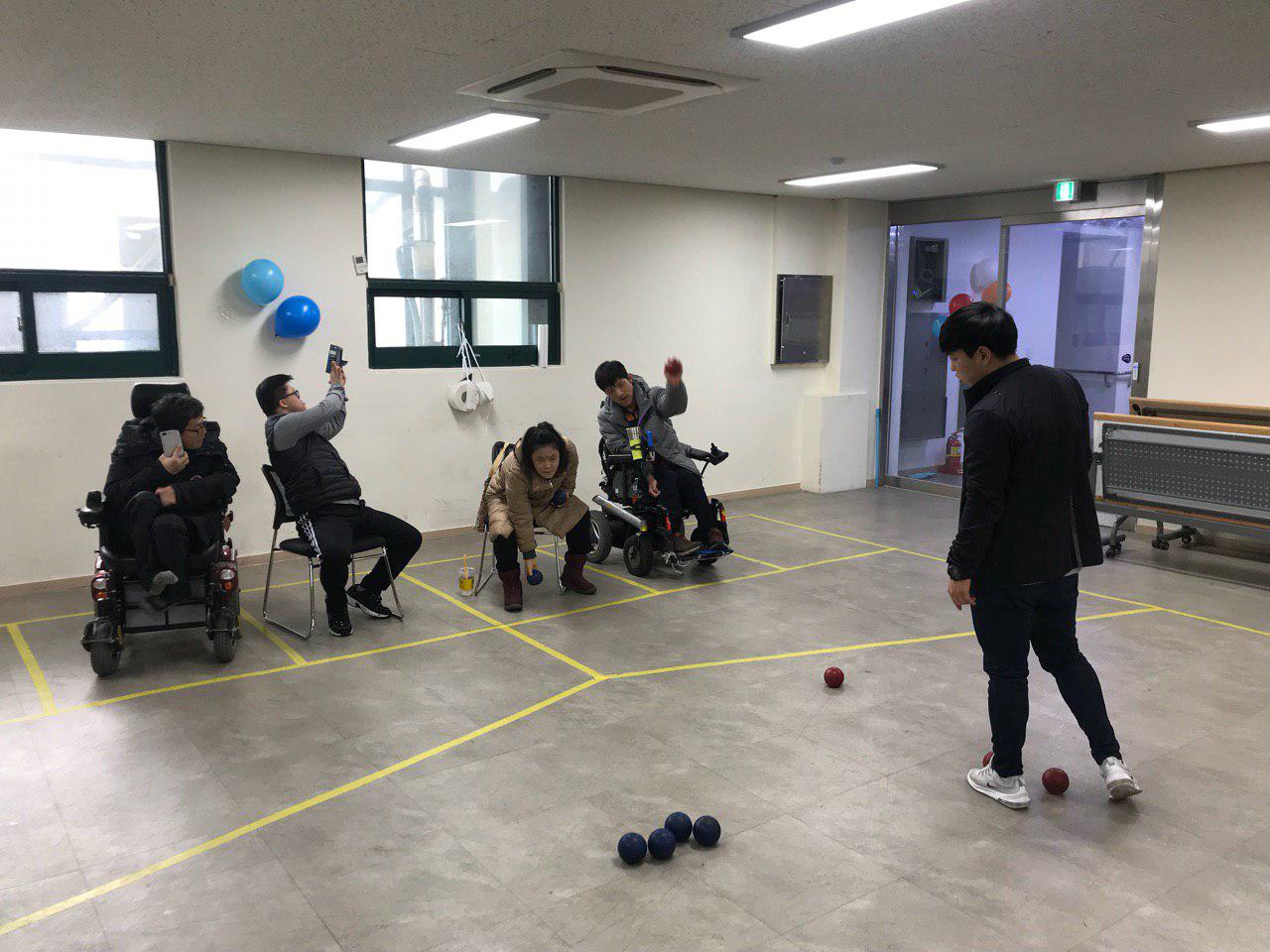 2019년 2월 18일 - 보치아수업 사진