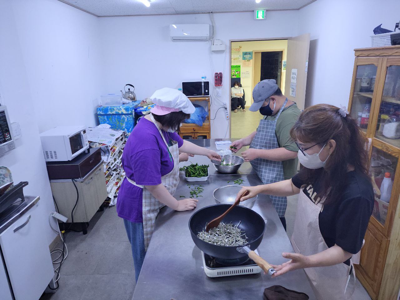2022/06/22(수) - 요리수업(꽈리고추 멸치볶음)