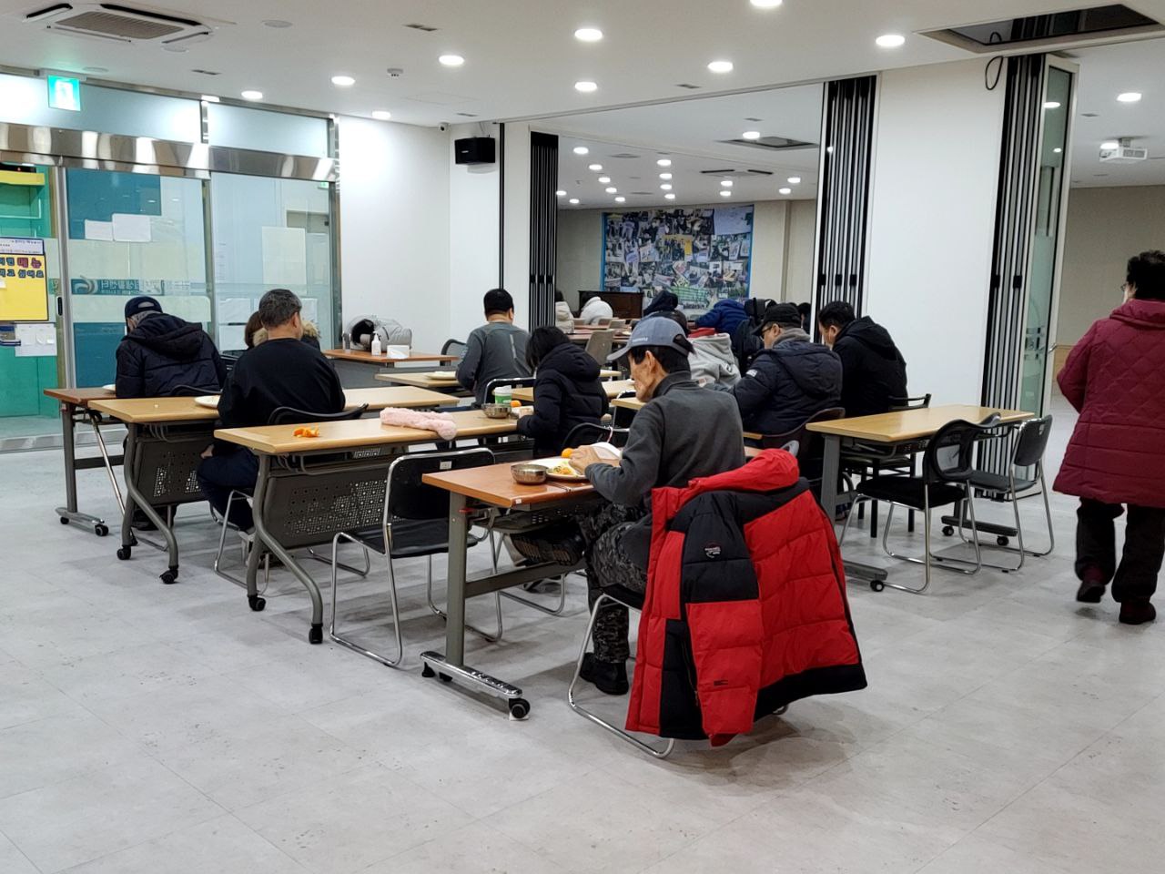 2023/1/26(목)- 점심식사(차돌된장찌개, 전통잡채...)