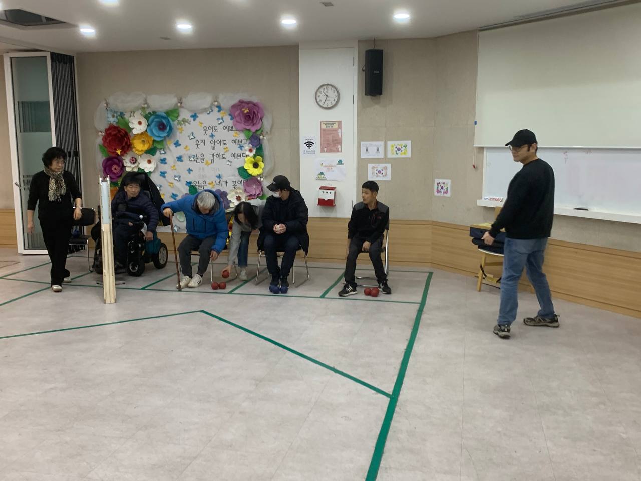 2025년 2월 26일(수) 보치아 자조모임 수업사진