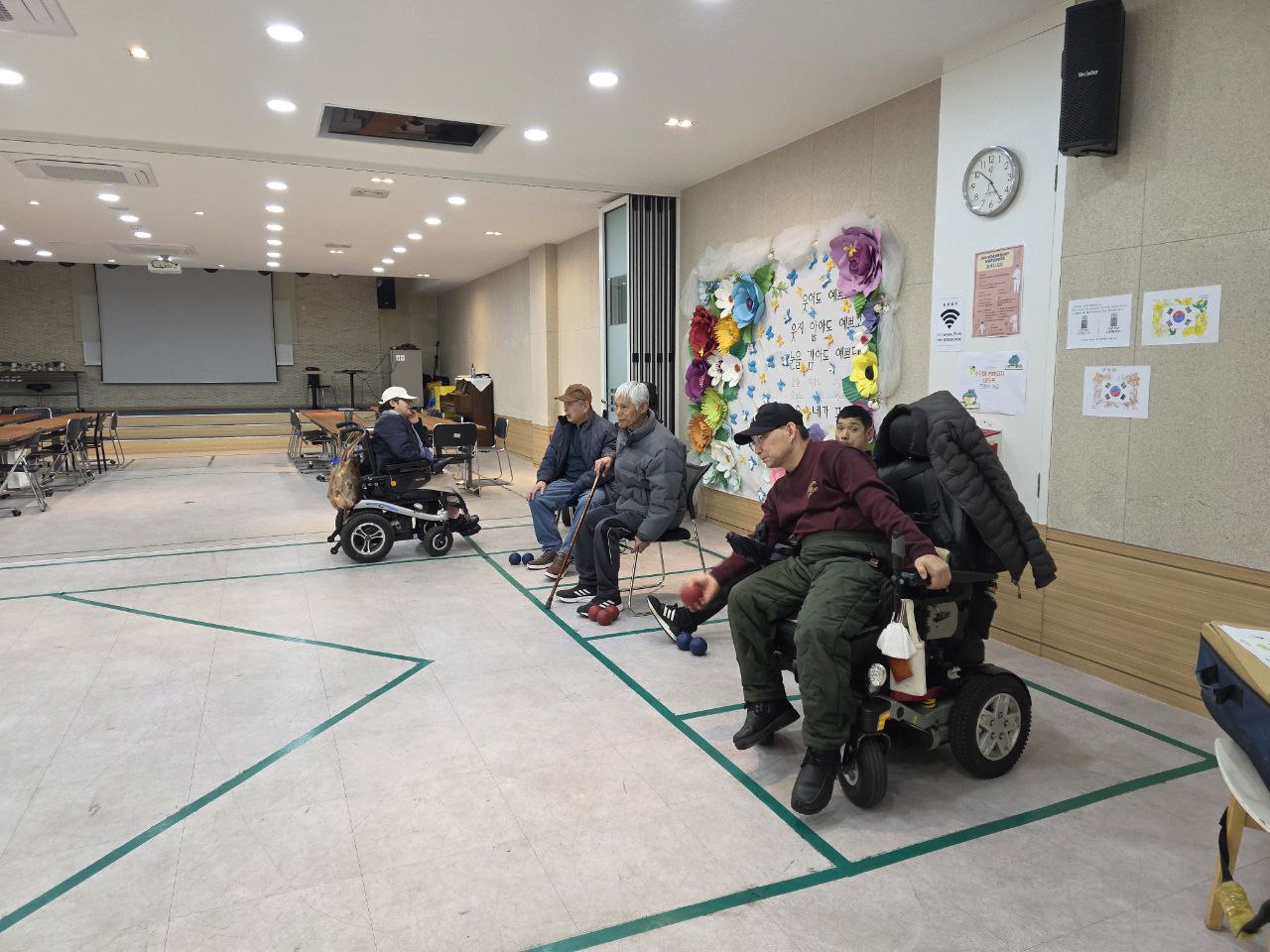 2025년 3월 5일(수) 보치아 자조모임 수업사진