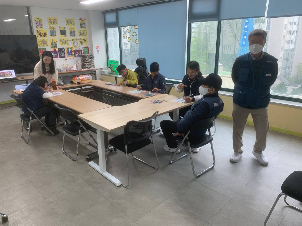 2025년 4월 22일(화) 문해수학 수업사진