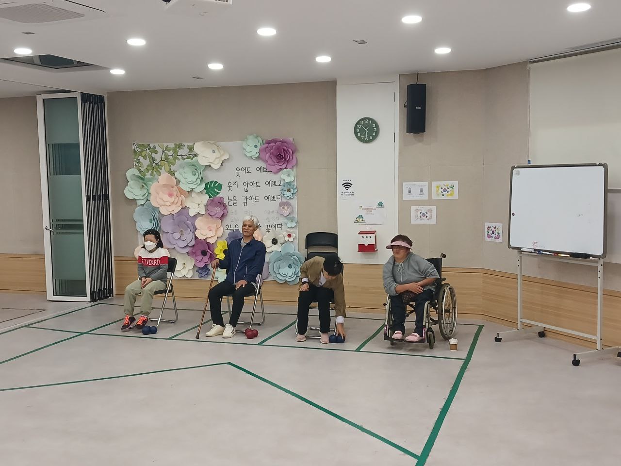 2024년 10월 14일(월) 보치아 수업사진