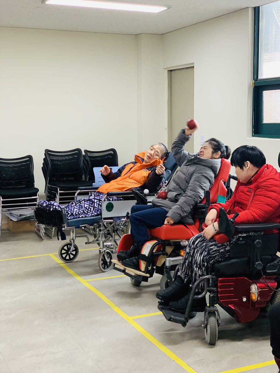 2019년 2월 25일 - 보치아수업 사진