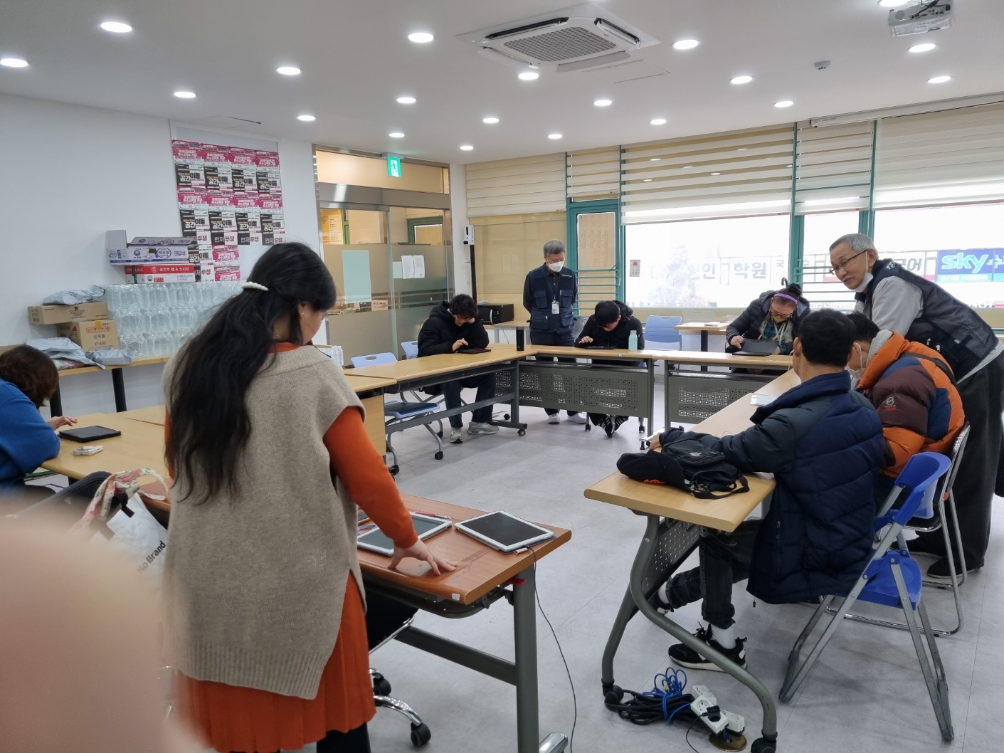 2023년 11월 27일(월) 나만의 디지털작품만들기 수업사진