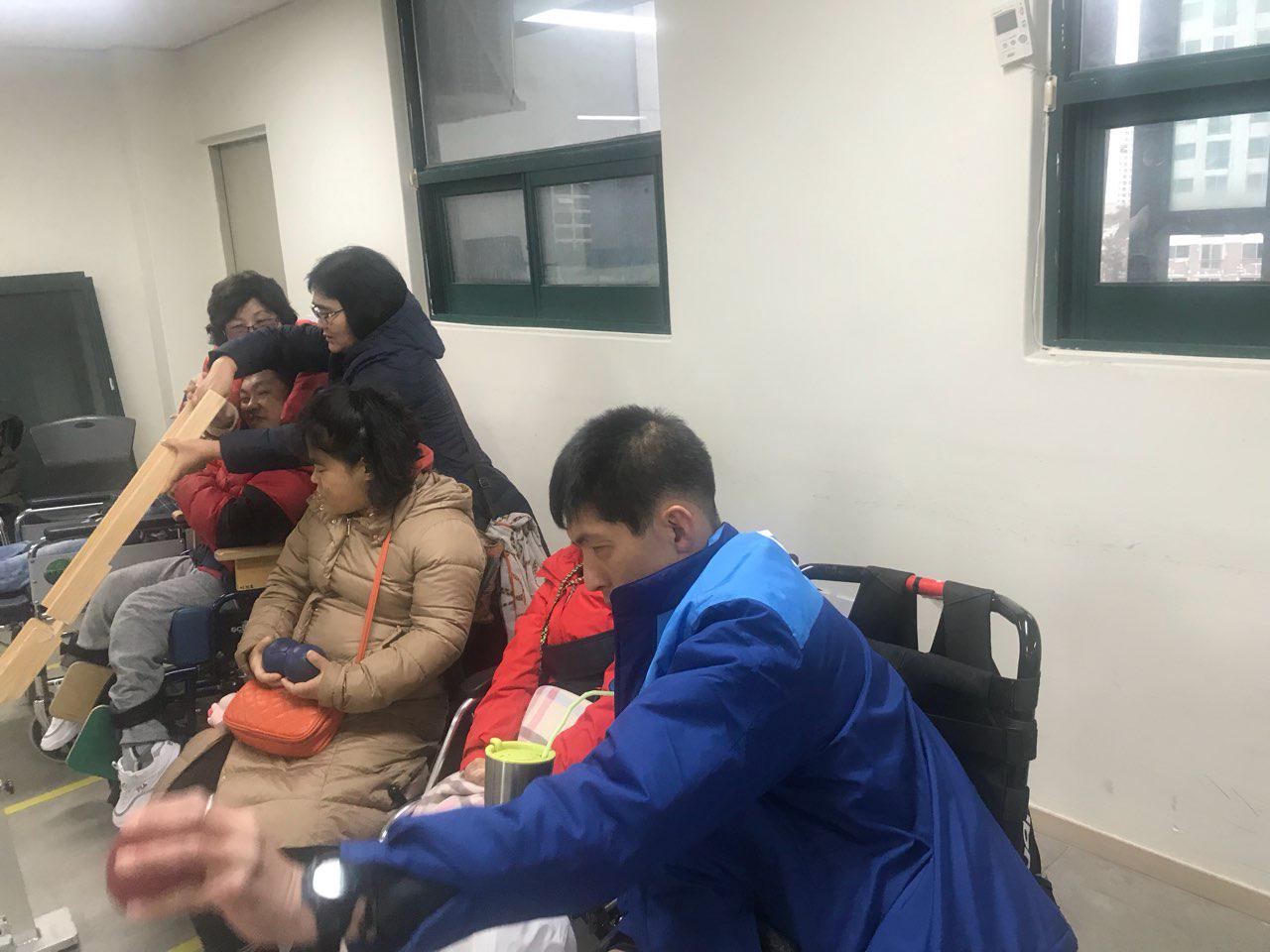 2018년 11월 29일 - 보치아수업 사진