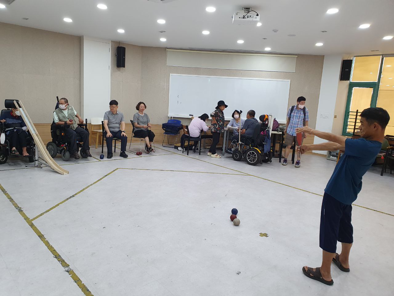 2023년 08월 09일(수) 보치아 자조모임 사진